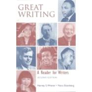 Great Writing : A Reader for Writers by Harvey S. Wiener, 9780070701908