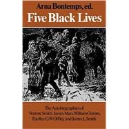 Five Black Lives by Bontemps, Arna (CON), 9780819561909