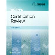 ACSM's Certification Review by Magyari, Peter; ACSM, 9781975161910