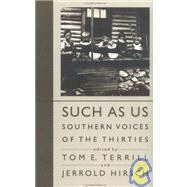 Such As Us by Terrill, Tom E.; Hirsch, Jerrold, 9780807841914
