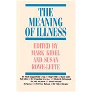 The Meaning of Illness by Auge,Marc, 9780415001915
