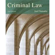 Criminal Law by Samaha, Joel, 9781285061917