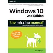 Windows 10 by Pogue, David, 9781491981917
