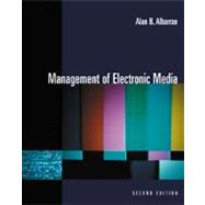Management of Electronic Media (with InfoTrac) by Albarran, Alan B., 9780534561918
