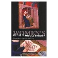 Women's Writing in Middle English: An Annotated Anthology by Barratt, Alexandra, 9780582061927