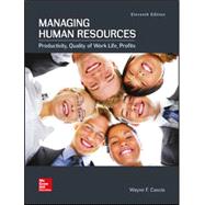 Managing Human Resources [Rental Edition] by CASCIO, 9781259911927