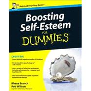 Boosting Self-Esteem For Dummies by Branch, Rhena; Willson, Rob, 9780470741931