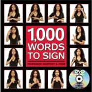 1,000 Words to Sign by Poor, Geoffrey, 9781607101932