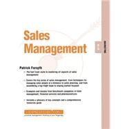 Sales Management Marketing 04.10 by Forsyth, Patrick, 9781841121932
