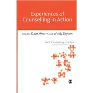 Experiences of Counselling in Action by Dave Mearns; Windy Dryden, 9780803981935