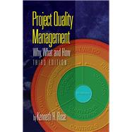 Project Quality Management, Third Edition Why, What and How by Rose, Kenneth H., 9781604271935