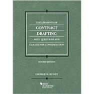 The Elements of Contract Drafting, 4th by Kuney, George W., 9781628101935