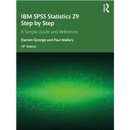 IBM SPSS STATISTICS 29 STEP BY STEP by Unknown, 9781032621937