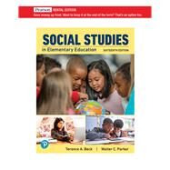 Social Studies in Elementary Education by Beck, Terence A., 9780135761939