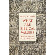 What Are Biblical Values? by Collins, John J., 9780300231939
