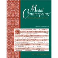Modal Counterpoint Renaissance Style by Schubert, Peter, 9780195331943