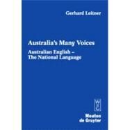 Australia's Many Voices by Leitner, Gerhard, 9783110181944