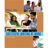 Successful Writing at Work Concise Edition by Kolin, Philip C., 9780495901945