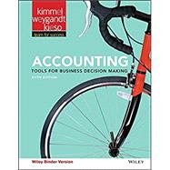 Accounting 6e Binder Ready Version + WileyPLUS Registration Card by Kimmel, 9781119221951