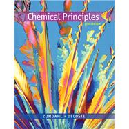Chemical Principles by Zumdahl, Steven S.; Decoste, Donald J., 9781305861954