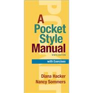 A Pocket Style Manual with...,Hacker, Diana; Sommers, Nancy,9781319341961