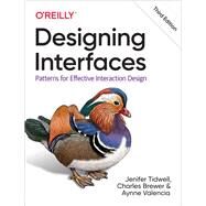 Designing Interfaces by Tidwell, Jenifer; Brewer, Charles; Valencia, Aynne, 9781492051961