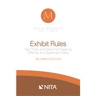 Exhibit Rules by Malone, David M.; Zwier, Paul J., 9781601561961