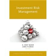 Investment Risk Management by Baker, H. Kent; Filbeck, Greg, 9780199331963