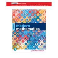 Excursions in Modern Mathematics [Rental Edition] by Tannenbaum, Peter, 9780136921967