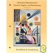 Lab Experiments for General, Organic, and Biochemistry by Bettelheim, Frederick A.; Landesberg, Joseph M., 9780030291975