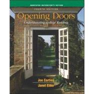 Opening Doors by Cortina, Joe; Elder, Janet, 9780072871975