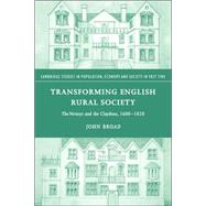 Transforming English Rural Society: The Verneys and the Claydons, 1600–1820 by John Broad, 9780521041980