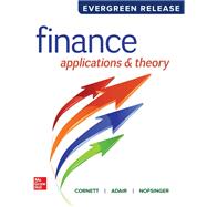 Finance: Applications and Theory [Rental Edition] by CORNETT, 9781266631986