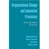 Organizational Change and Innovation Processes Theory and Methods for Research by Poole, Marshall Scott; Van de Ven, Andrew H.; Dooley, Kevin; Holmes, Michael E., 9780195131987