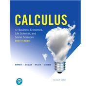 Calculus for Business, Economics, Life Sciences, and Social Sciences, Brief Version by Barnett, Raymond A.; Ziegler, Michael R.; Byleen, Karl E.; Stocker, Christopher J., 9780134851990