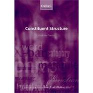 Constituent Structure by Carnie, Andrew, 9780199261994