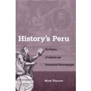 History's Peru by Thurner, Mark, 9780813041995