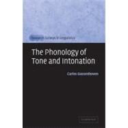 The Phonology of Tone and Intonation by Carlos Gussenhoven, 9780521012003