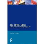 The Hitler State by Martin Broszat, 9780582492004