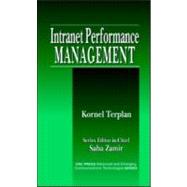 Intranet Performance Management by Terplan; Kornel, 9780849392009