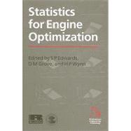 Statistics for Engine Optimization by Edwards, Simon P.; Grove, Daniel M.; Wynn, Henry P., 9781860582011