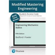 Modified Mastering Engineering wtih Pearson eText for Engineering Mechanics Staics (Inclusive Access) by Russell Hibbeler, 9780137592012