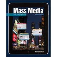 Mass Media in a Changing World by Rodman, George, 9780073512013
