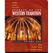 Sources of the Western Tradition, volume 1 by Perry, Marvin; Peden, Joseph R.; Von Laue, Theodore H., 9780395892015