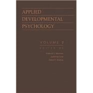 Applied Developmental Psychology by Morrison, Frederick J.; Lord, Catherine; Keating, Daniel P., 9780120412020
