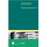 Property Law Perspectives II by Akkermans, Bram; Marais, Ernst; Ramaekers, Eveline, 9781780682020