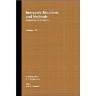 Inorganic Reactions and Methods, Formation of Ceramics by Zuckerman, J. J.; Atwood, Jim D., 9780471192022