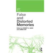 False and Distorted Memories by Nash; Robert, 9781138832022