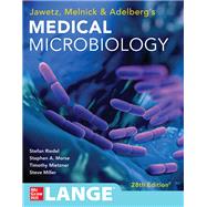 Jawetz Melnick & Adelbergs Medical Microbiology 28 E by Riedel, Stefan; Morse, Stephen; Mietzner, Timothy; Miller, Steve, 9781260012026