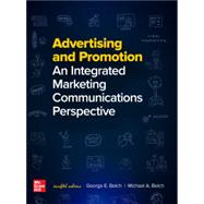 Advertising & Promotion: An Integrated Marketing Communications Perspective by Belch, George, 9781264092031